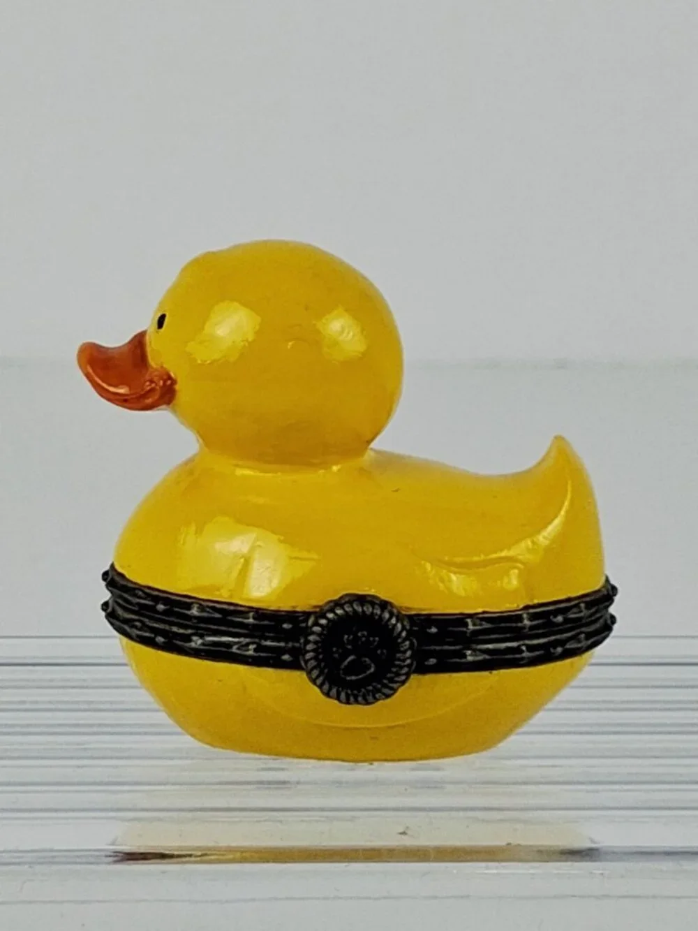 Boyds Bears & Friends Rub A Dub Duckie Themed Miniature Hinged Box #973 - Picture 5 of 15